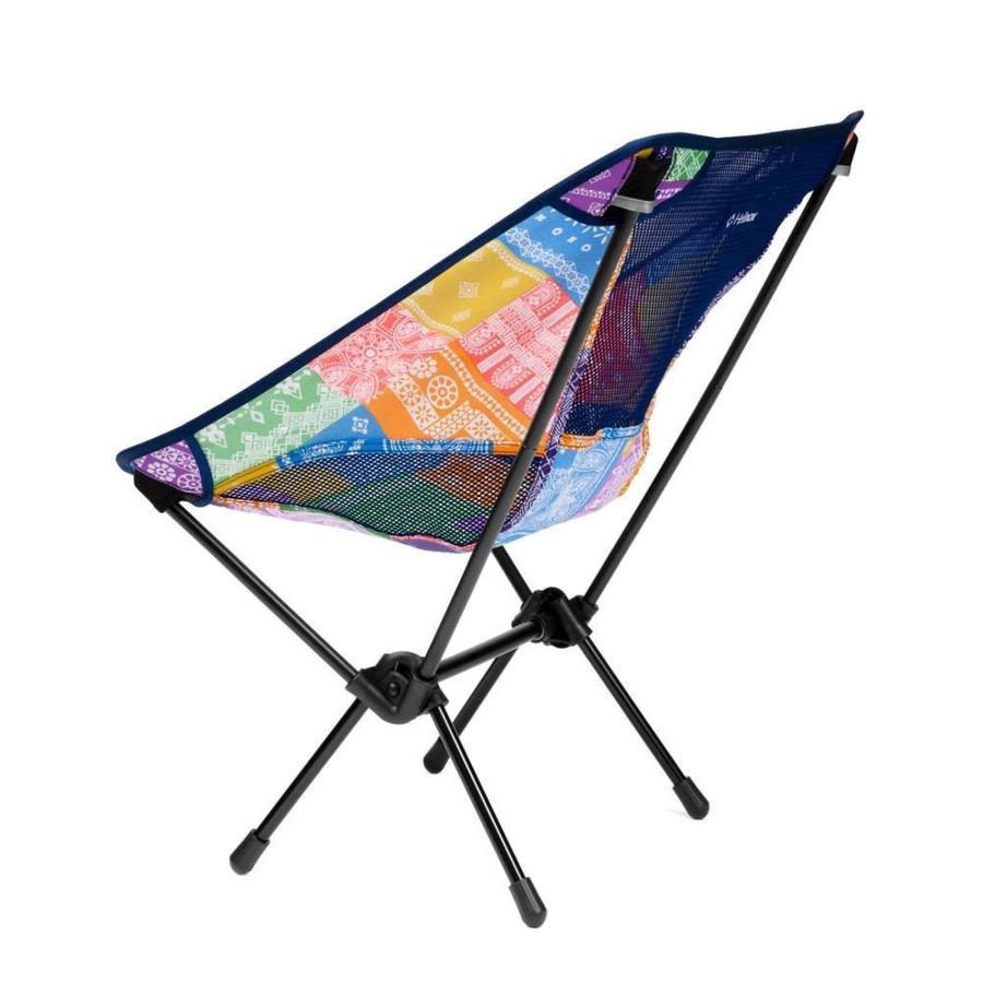 Kampeerartikelen Helinox Vouwstoelen | Helinox Chair One Campingstoel Rainbow Bandana