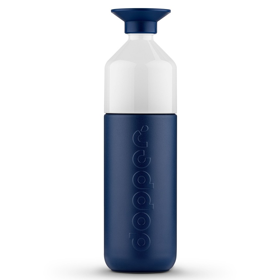 Kampeerartikelen Dopper Drinkflessen | Dopper Insulated Drinkfles 1 Liter Breaker Blue