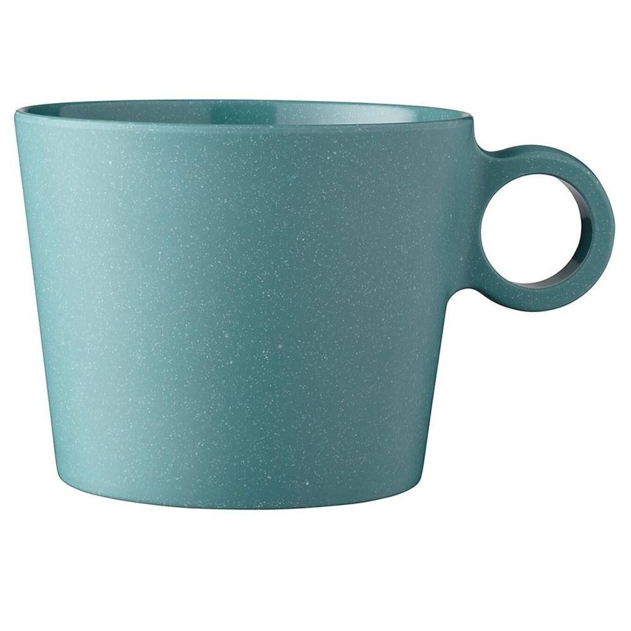 Kampeerartikelen Mepal Glazen & Bekers | Mepal Bloom Cappuccinomok 375 Ml Pebble Green