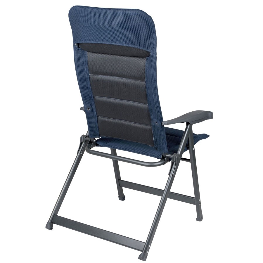 Kampeerartikelen Crespo Campingstoelen | Crespo Ap-237 Air-Deluxe Campingstoel Blauw