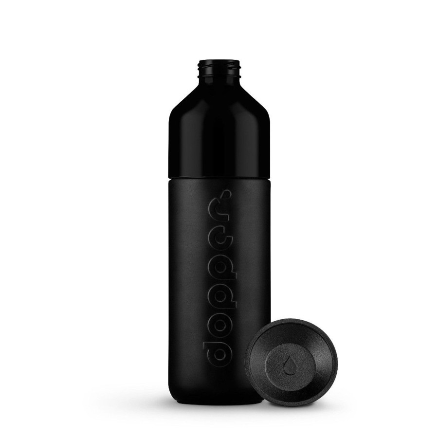 Kampeerartikelen Dopper Drinkflessen | Dopper Insulated Drinkfles 580 Ml Blazing Black