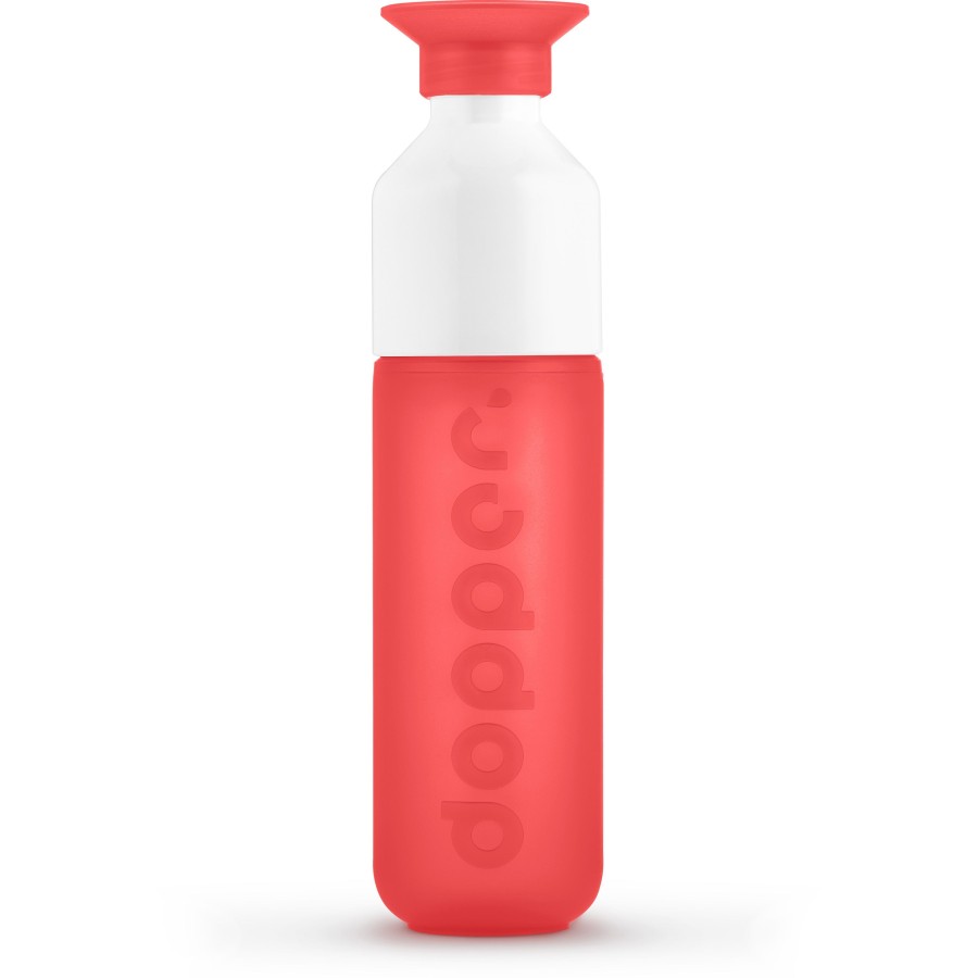 Kampeerartikelen Dopper Drinkflessen | Dopper Original Drinkfles 450 Ml Coral Splash