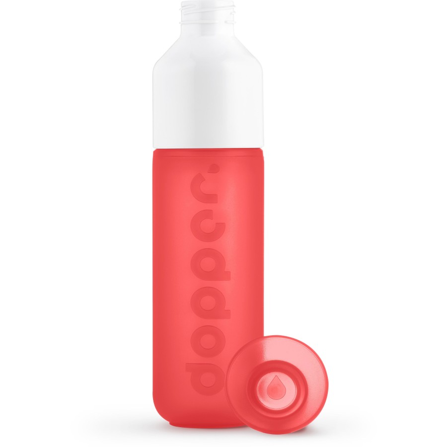 Kampeerartikelen Dopper Drinkflessen | Dopper Original Drinkfles 450 Ml Coral Splash