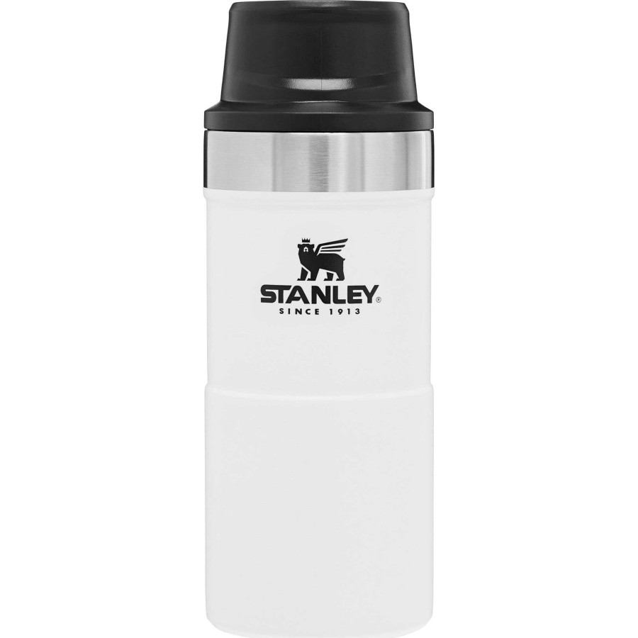 Kampeerartikelen Stanley PMI Drinkflessen | Stanley Pmi Classic Trigger-Action Thermosbeker 350 Ml Polar