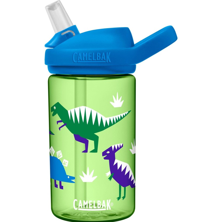 Kampeerartikelen CamelBak Drinkflessen | Camelbak Eddy+ Kids Drinkfles 400 Ml Hip Dinos