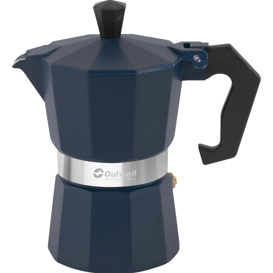 Kampeerartikelen Outwell Keukenapparaten | Outwell Brew Medium Percolator Blue