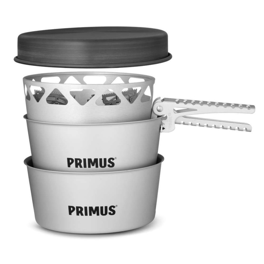 Kampeerartikelen Primus Pannen | Primus Essential Stove Pannenset 4-Delig