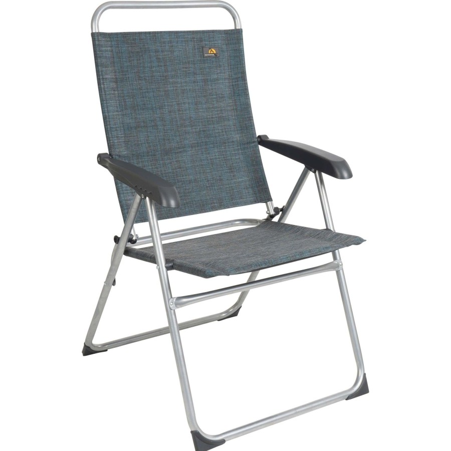 Kampeerartikelen Safarica Campingstoelen | Safarica Islander Campingstoel Carbonica Silver