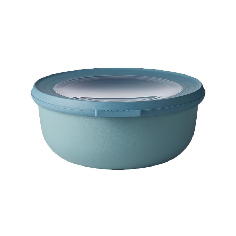 Kampeerartikelen Mepal Schalen | Mepal Cirqula Multikom Rond 750 Ml Nordic Green