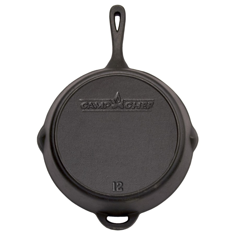 Kampeerartikelen Camp Chef Pannen | Camp Chef Skillet Gietijzeren Koekenpan O 30 Cm