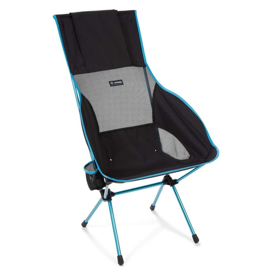 Kampeerartikelen Helinox Campingstoelen | Helinox Savanna Chair Campingstoel Black