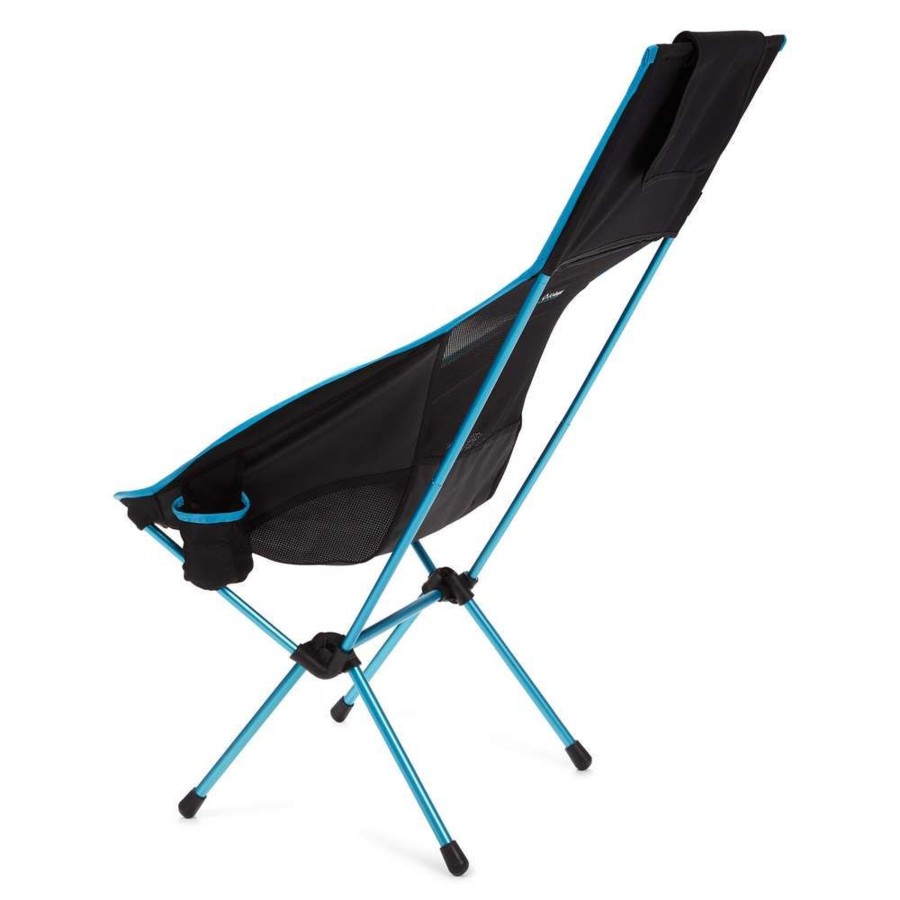 Kampeerartikelen Helinox Campingstoelen | Helinox Savanna Chair Campingstoel Black