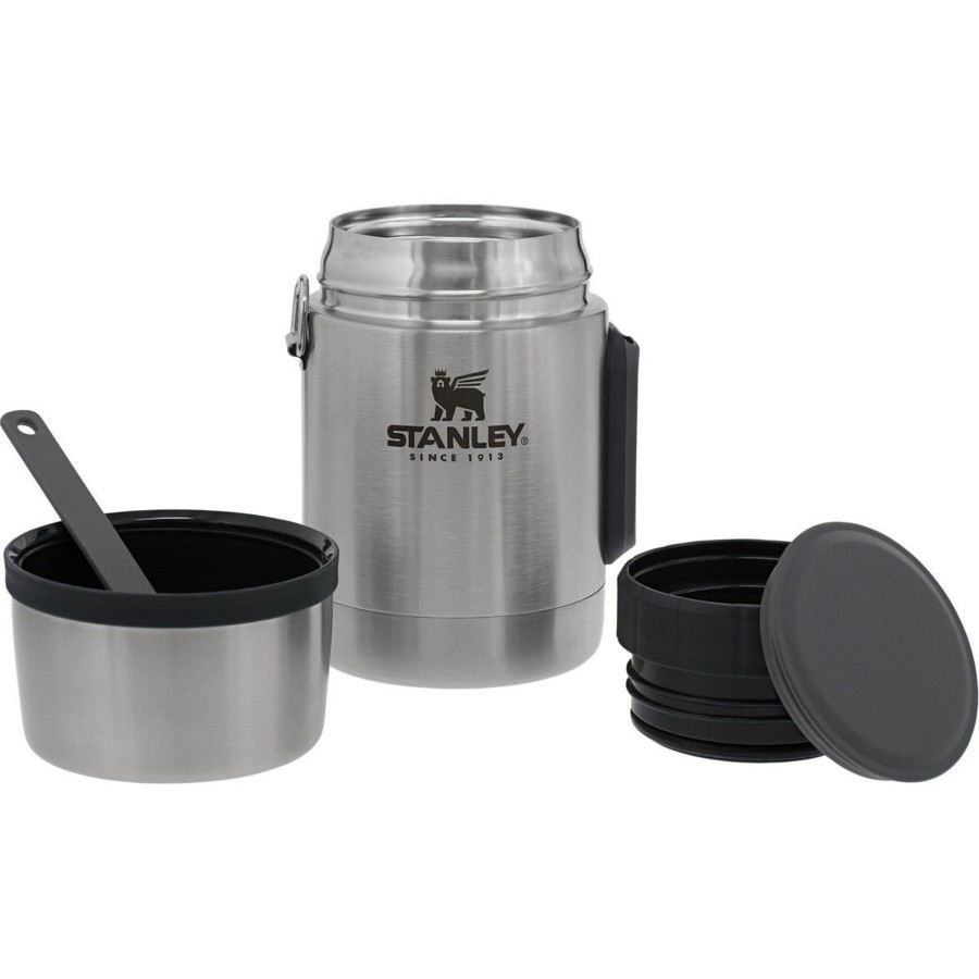 Kampeerartikelen Stanley PMI Drinkflessen | Stanley Pmi Adventure Vacuum Lunchbeker 532 Ml Stainless Steel