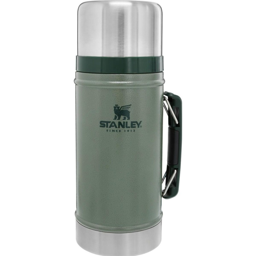 Kampeerartikelen Stanley PMI Drinkflessen | Stanley Pmi Classic Legendary Thermosbeker 940 Ml Hammertone Green