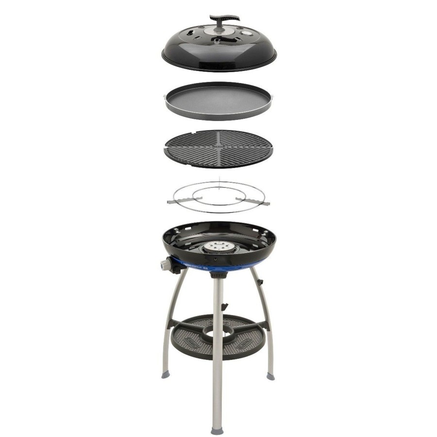 Kampeerartikelen Cadac Skottelbraais | Cadac Carri Chef 50 Bbq + Chef Pan Gasbarbecue