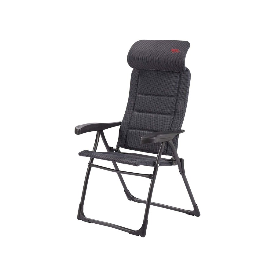 Kampeerartikelen Crespo Campingstoelen | Crespo Ap-215 Air-Deluxe Compact Campingstoel Grijs