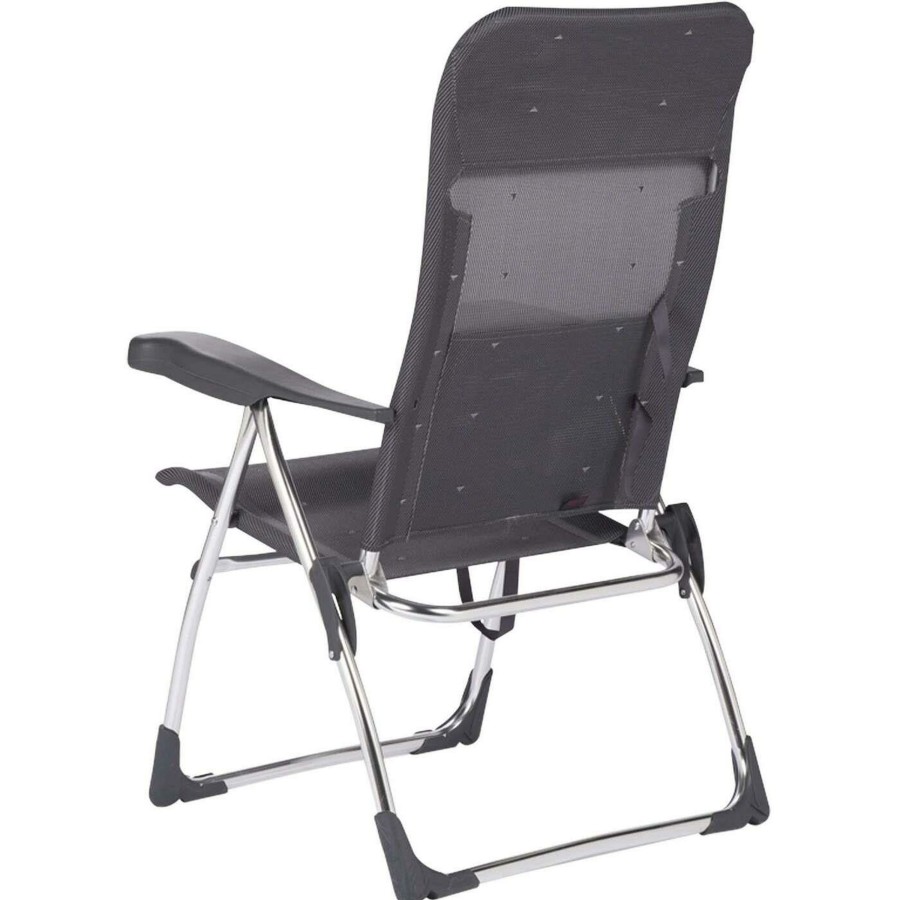 Kampeerartikelen Crespo Campingstoelen | Crespo Al 206 Campingstoel Dark Grey