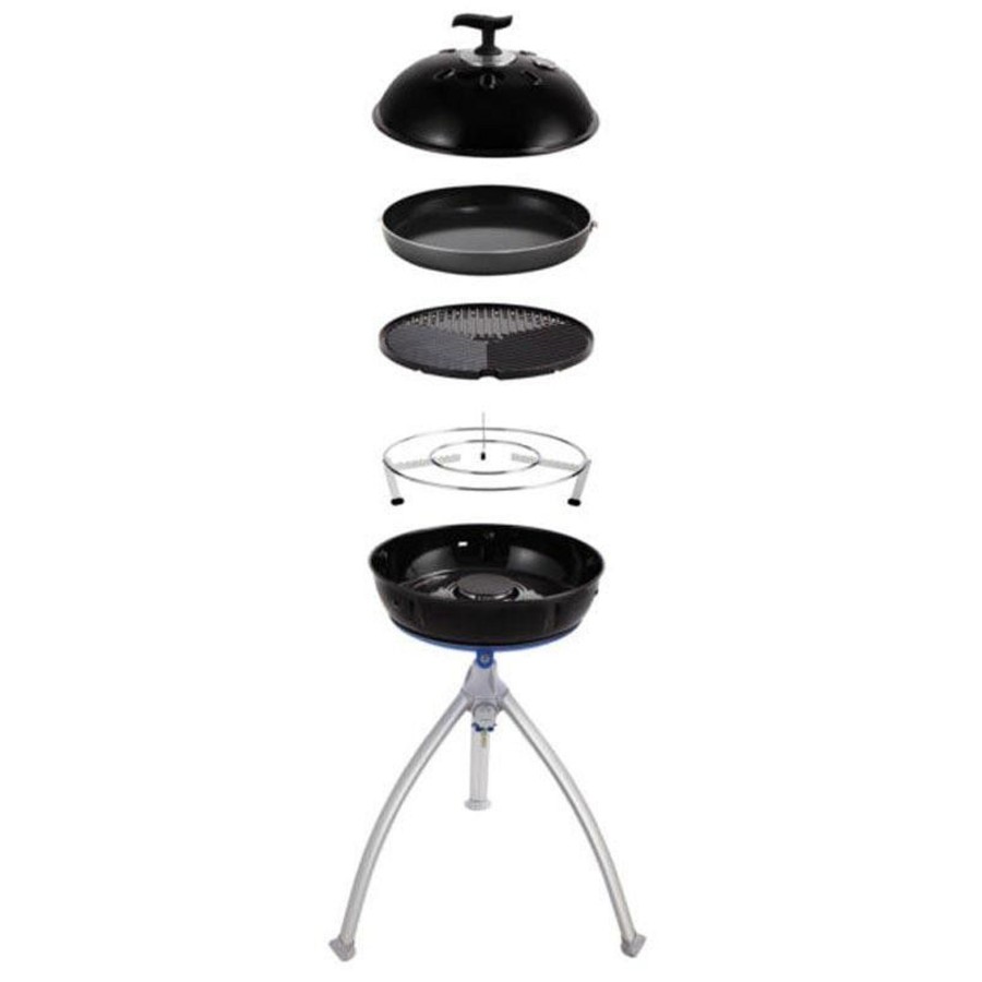 Kampeerartikelen Cadac Skottelbraais | Cadac Grillo Chef 40 Bbq + Chef Pan Gasbarbecue