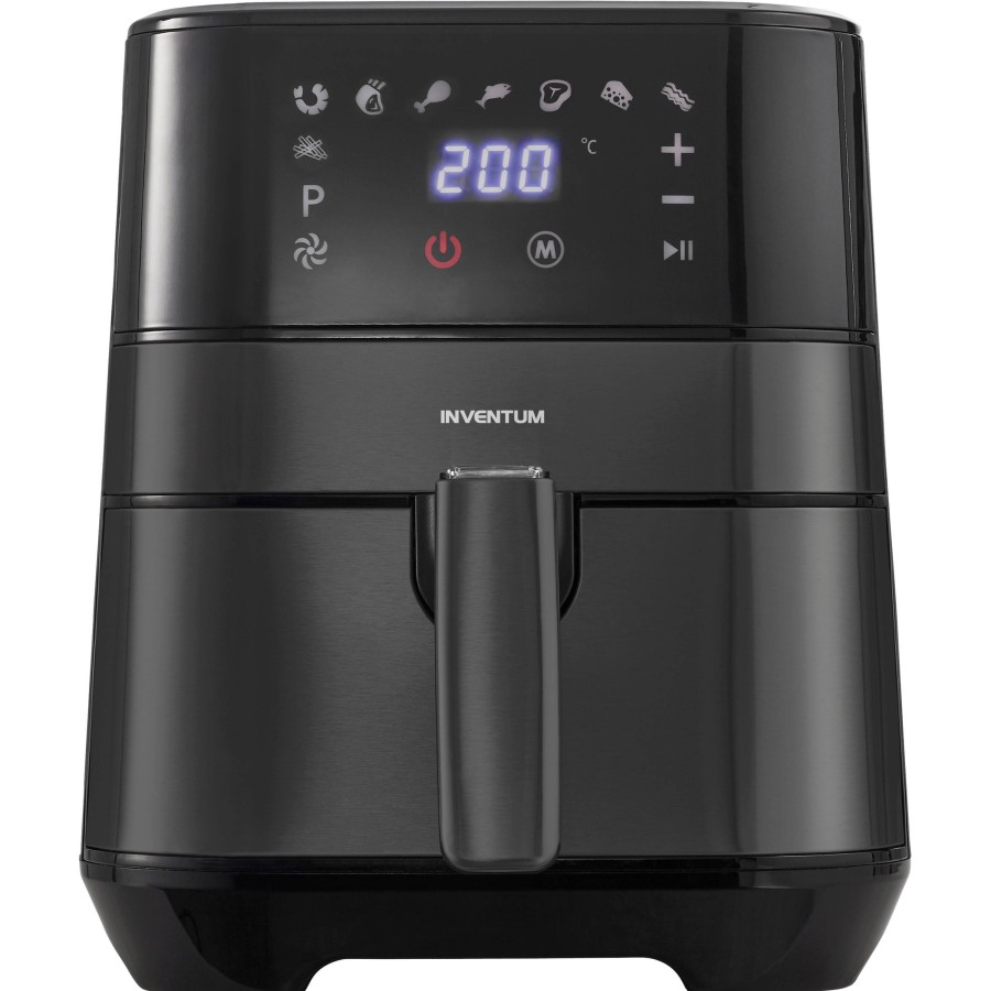 Kampeerartikelen Inventum Keukenapparaten | Inventum Gf350Hldb Airfryer Black