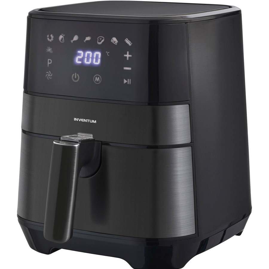 Kampeerartikelen Inventum Keukenapparaten | Inventum Gf350Hldb Airfryer Black