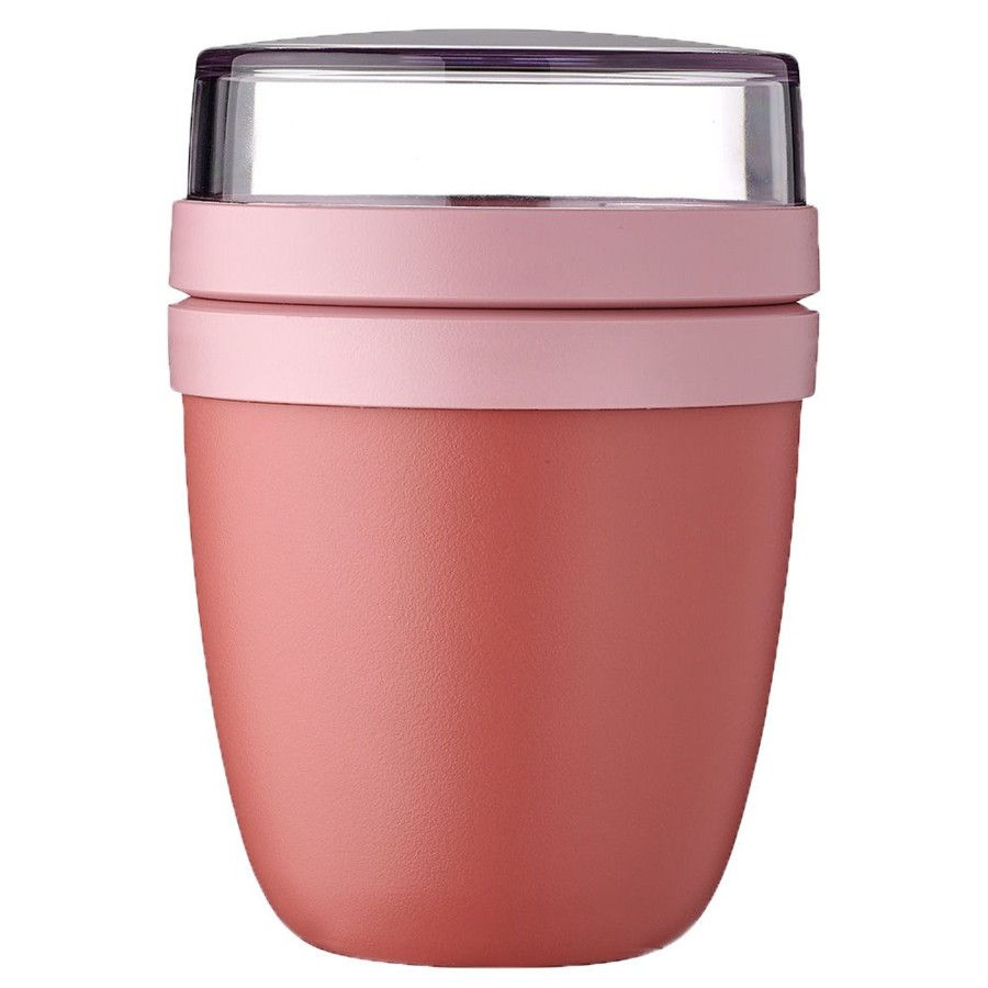 Kampeerartikelen Mepal Lunchboxen & Bekers | Mepal Ellipse Mini Lunchpot 420 Ml Vivid Mauve