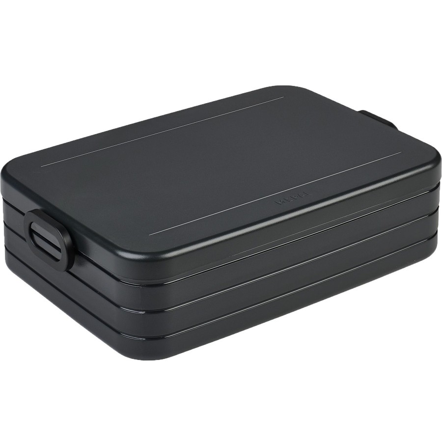 Kampeerartikelen Mepal Lunchboxen & Bekers | Mepal Take A Break Lunchbox Large Nordic Black