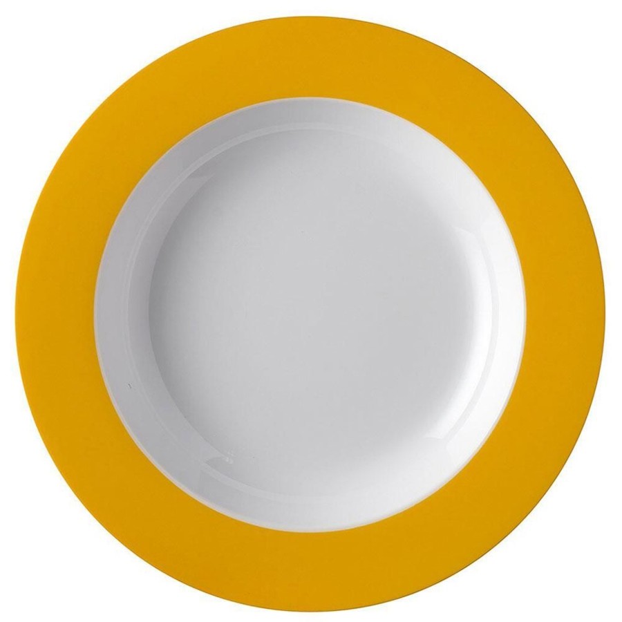 Kampeerartikelen Mepal Servies | Mepal Wave Diep Bord O 210 Mm Yellow