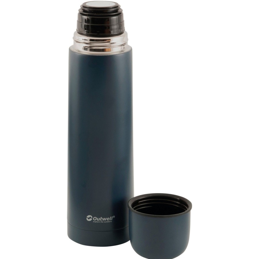 Kampeerartikelen Outwell Drinkflessen | Outwell Taster Thermosfles 750 Ml Blue