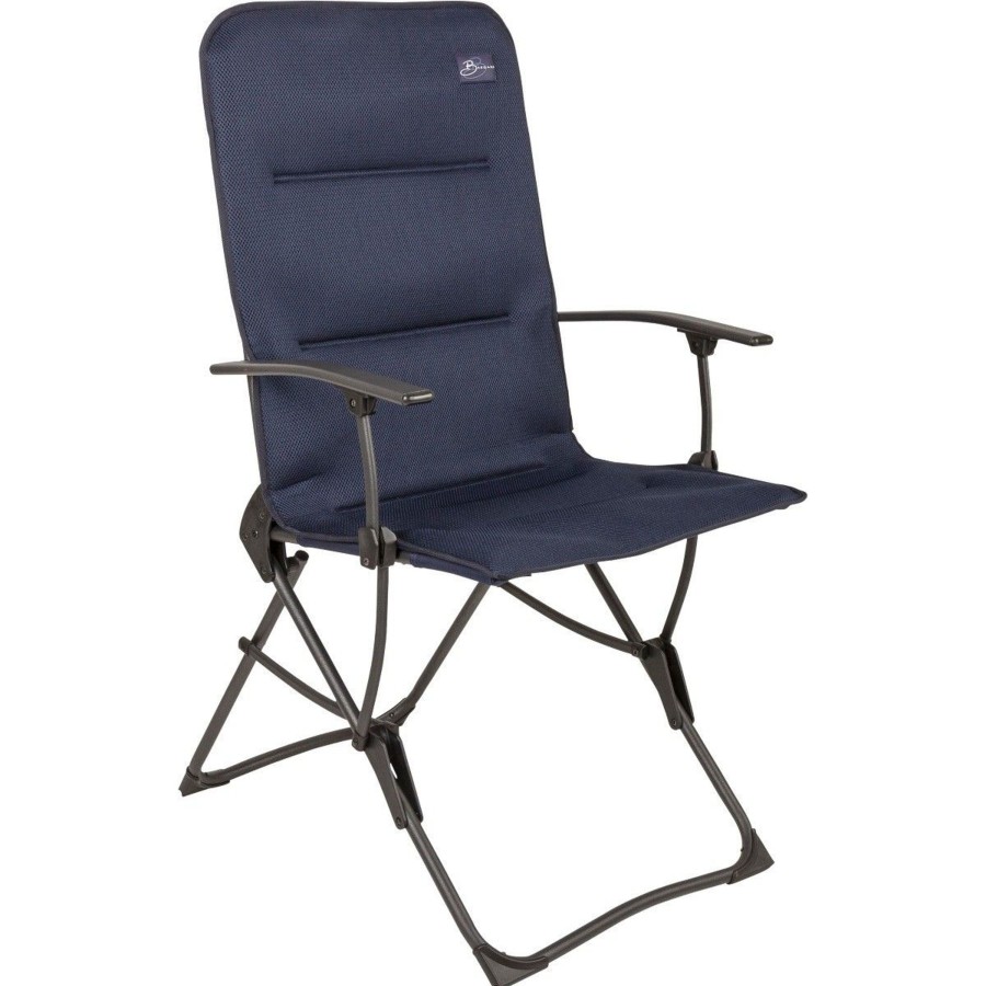 Kampeerartikelen Bardani Campingstoelen | Bardani Senna Compact 3D Campingstoel Moonlight Blue