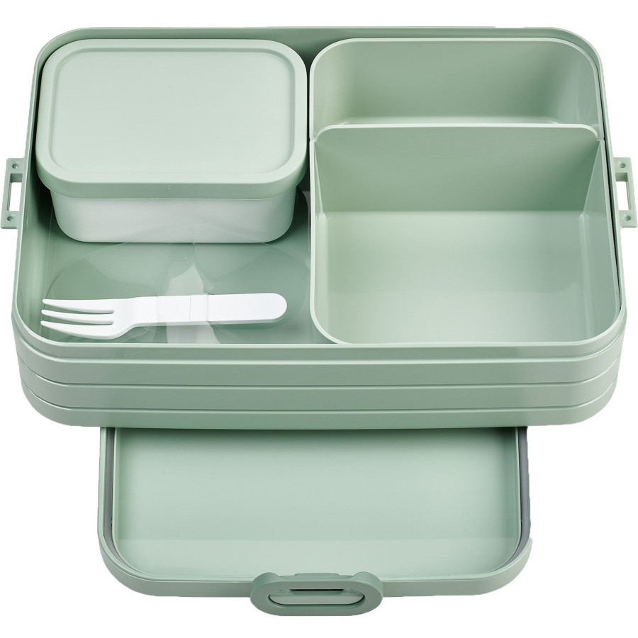 Kampeerartikelen Mepal Lunchboxen & Bekers | Mepal Take A Break Bento Lunchbox Large Nordic Sage