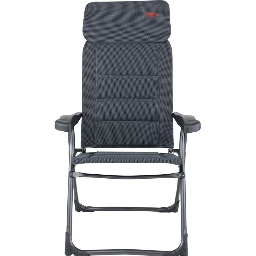 Kampeerartikelen Crespo Campingstoelen | Crespo Ap-213 Air Deluxe Compact Campingstoel Grijs