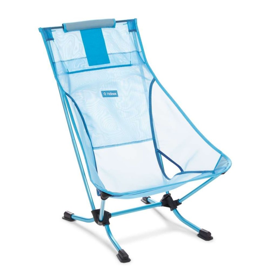 Kampeerartikelen Helinox Strandstoelen | Helinox Beach Chair Strandstoel Blue Mesh