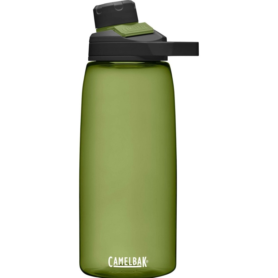 Kampeerartikelen CamelBak Drinkflessen | Camelbak Chute Mag Drinkfles 1 Liter Olive