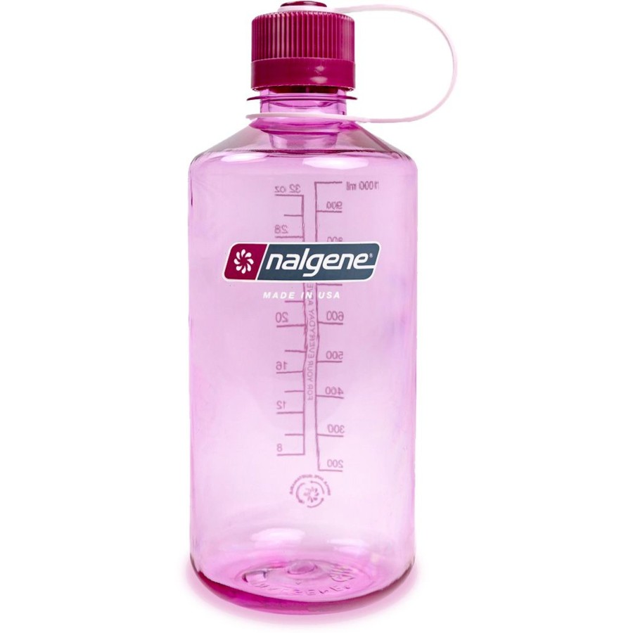 Kampeerartikelen Nalgene Drinkflessen | Nalgene Narrow Mouth Sustain Drinkfles 1 Liter Cosmo