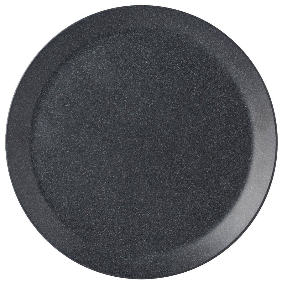 Kampeerartikelen Mepal Servies | Mepal Bloom Plat Bord O 280 Mm Pebble Black