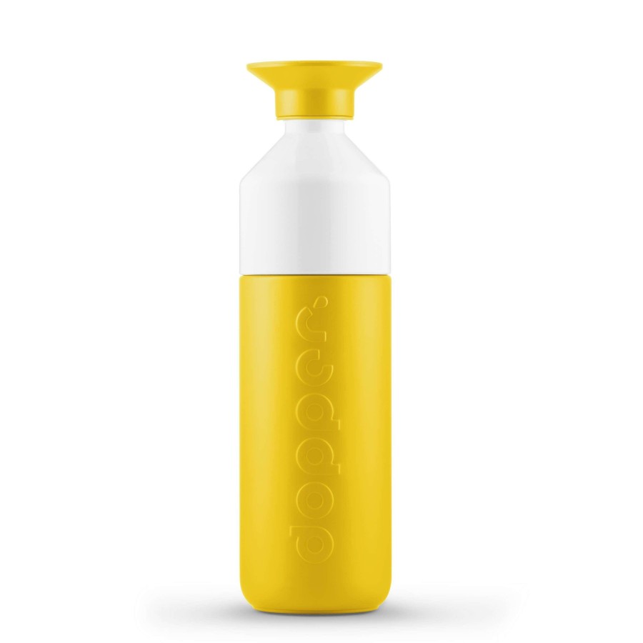 Kampeerartikelen Dopper Drinkflessen | Dopper Insulated Drinkfles 580 Ml Lemon Crush