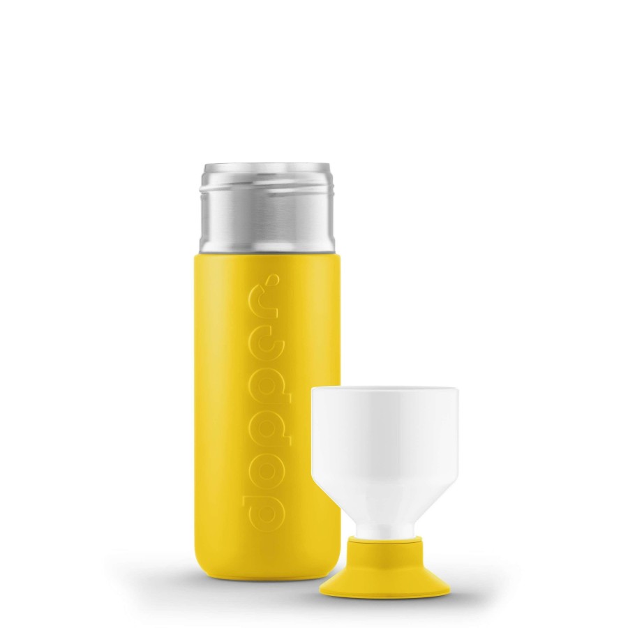 Kampeerartikelen Dopper Drinkflessen | Dopper Insulated Drinkfles 580 Ml Lemon Crush