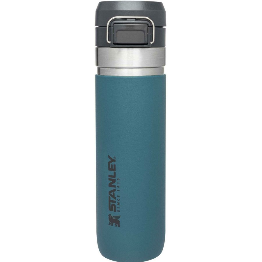 Kampeerartikelen Stanley PMI Drinkflessen | Stanley Pmi The Quick Flip Go Thermosbeker 1,06 Liter Lagoon