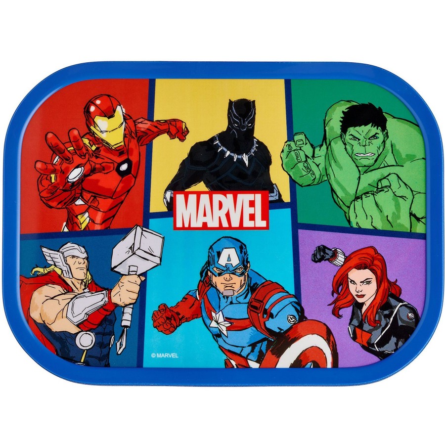 Kampeerartikelen Mepal Lunchboxen & Bekers | Mepal Campus Lunchbox Avengers