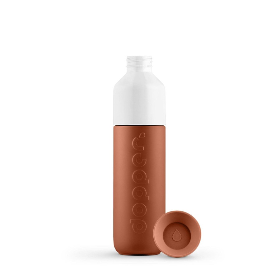 Kampeerartikelen Dopper Drinkflessen | Dopper Insulated Drinkfles 350 Ml Terracotta Tide