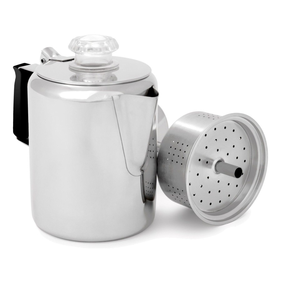 Kampeerartikelen GSI Outdoors Keukenapparaten | Gsi Outdoors Glacier Stainless Percolator 3 Kops