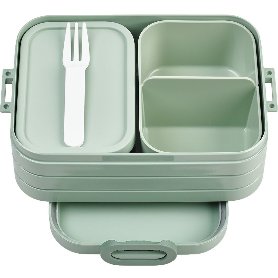 Kampeerartikelen Mepal Lunchboxen & Bekers | Mepal Take A Break Bento Lunchbox Midi Nordic Sage