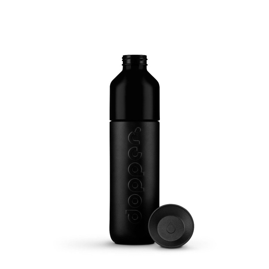 Kampeerartikelen Dopper Drinkflessen | Dopper Insulated Drinkfles 350 Ml Blazing Black