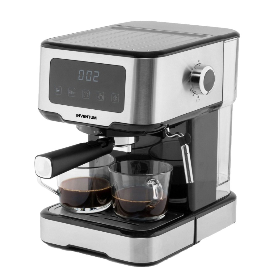 Kampeerartikelen Inventum Keukenapparaten | Inventum Kz910Pd Espressomachine Zilver