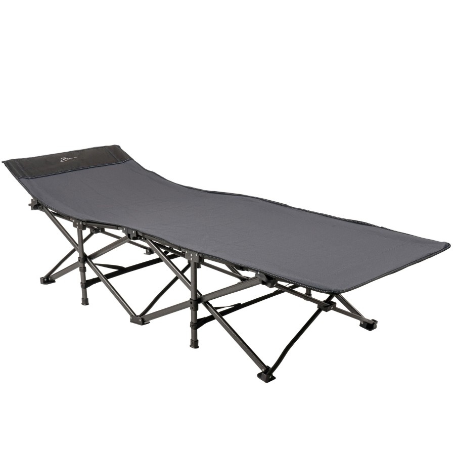 Kampeerartikelen Bardani Ligbedden | Bardani Bed In A Snap Stretcher Fur Gray