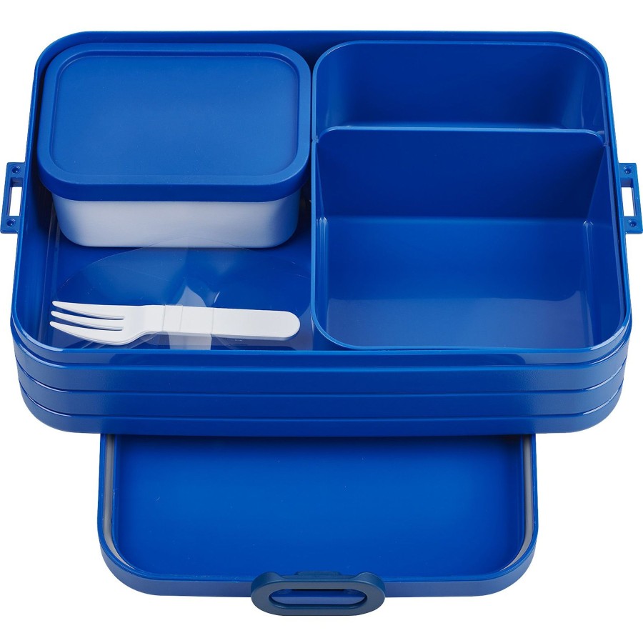 Kampeerartikelen Mepal Lunchboxen & Bekers | Mepal Take A Break Bento Lunchbox Large Vivid Blue