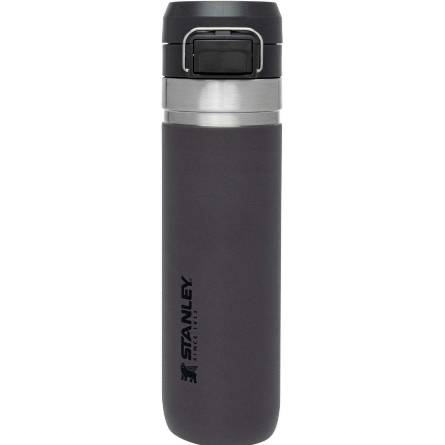 Kampeerartikelen Stanley PMI Drinkflessen | Stanley Pmi The Quick Flip Go Thermosbeker 700 Ml Charcoal