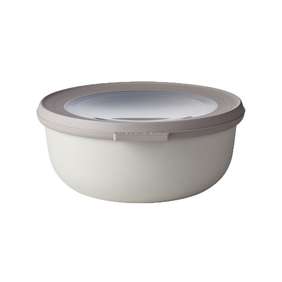 Kampeerartikelen Mepal Schalen | Mepal Cirqula Multikom Rond 750 Ml Nordic White