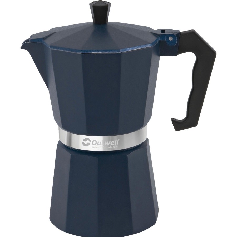 Kampeerartikelen Outwell Keukenapparaten | Outwell Brew Large Percolator Blue