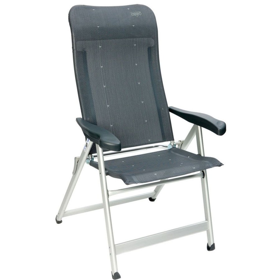 Kampeerartikelen Crespo Campingstoelen | Crespo Al-237 Campingstoel Donkergrijs